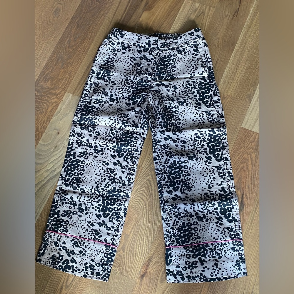 2/$25 Jcrew// leopard pants, size 4